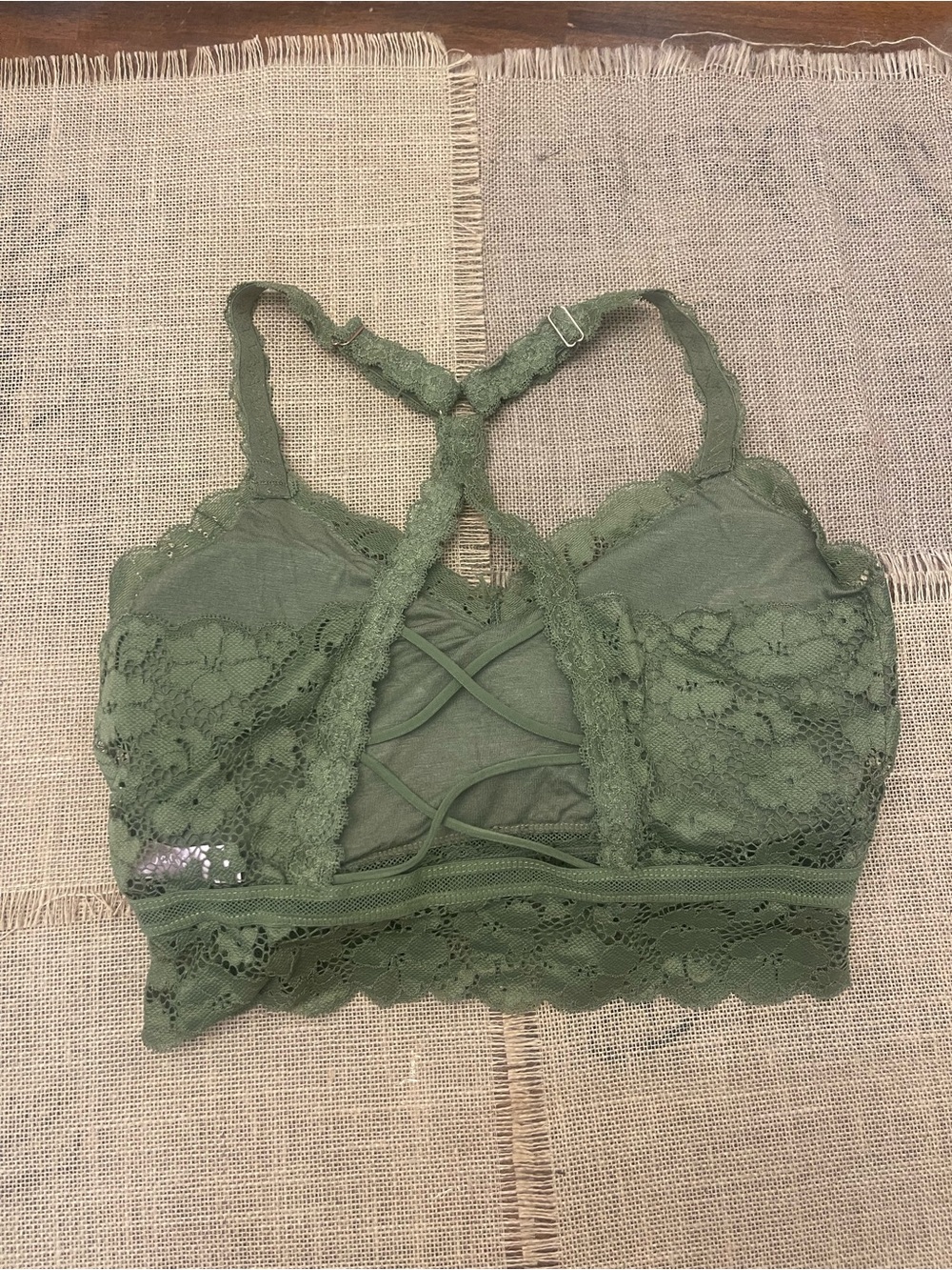 Jady K Lace Bralette with Strappy Back - Picture 4 of 7